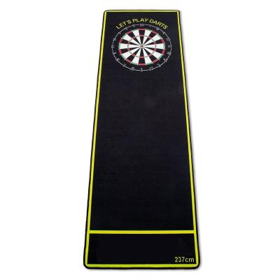 China Waterproof Custom Printed Direct Sports Darts Mat for sale