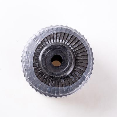 China Durable Korea Style Flower Radial Fin Discs Aluminum Oxide Flexible Abrasive Fin Wheel for sale