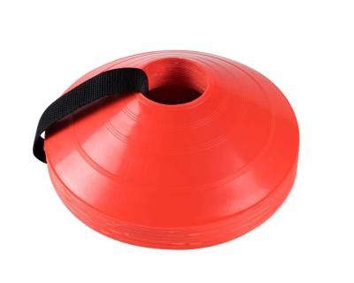 China Plastic Wholesale Plastic Disc Cone Agility Training Football Cones Colorful 8 Inch Football Speed ​​Cones for sale