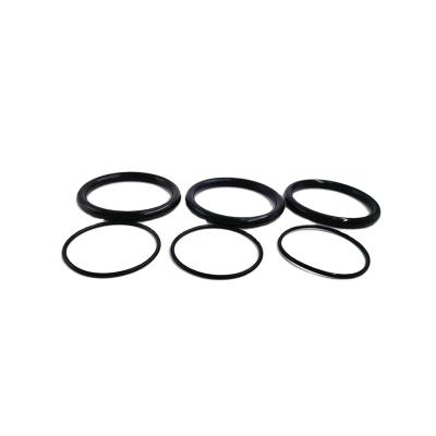 China Long Life Heat Resistance Custom Size Cr Nbr Fkm Epdm Rubber Silicone All Industries O Ring Kit for sale