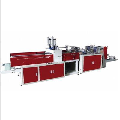 China Hotels Middle Speed ​​Full Automatic T-shirt Garbage Heat Cutting Shopping Plastic Bag Making Machine for sale