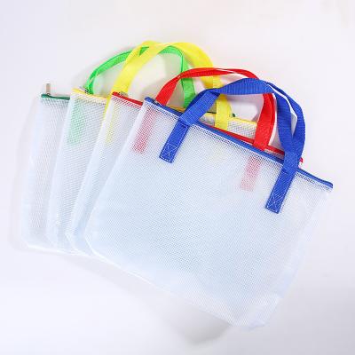 China High Quality Clear PVC Duffel Bag PVC Tote Shopping Bag Shoulder Transparent PVC Shopping Bag With Logo Zipper Pvc Beach Hand Bag for sale