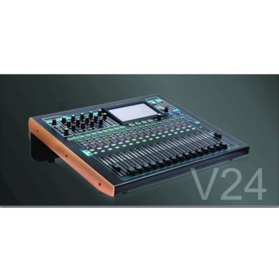 China Plastic Professional Digital Audio 24 Channels Sound Mixer Console Mixer V24 Digital Mixer for sale