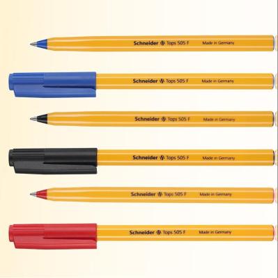 China Germany Schneider 505F Writing Pen Classic Black Blue Red 0.5mm Writing Ballpoint Pen for sale