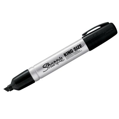 China Promotion\Business\School King Shanpie\Office Size Oil Marker Marker With Square Head And Oblique Mouth Metal Plate Black 15001 for sale