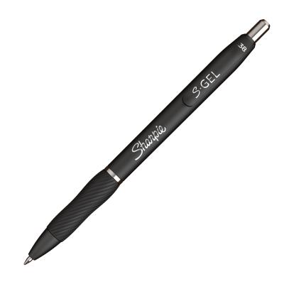 China office & School Pen Shanpie S-gel pen ultra fine point 0.38mm black ink no smear no bleed technology2141340 for sale