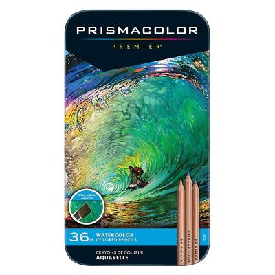 China Prismacolor Premier Water-soluble Colored Pencils Smooth Kids Art Drawing 4066 36colors for sale