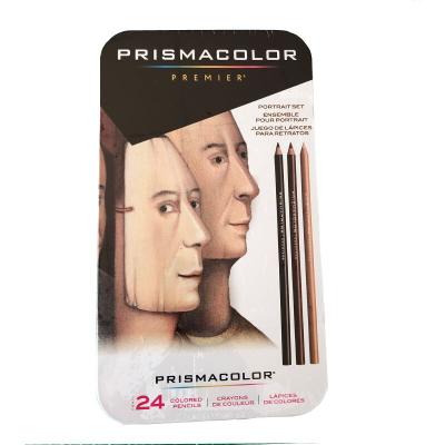 China Promotion\Business\School\Office 24ct Colored Professional Pencils Sanford Prismacolor Premier 25085R Soft Core Art for sale