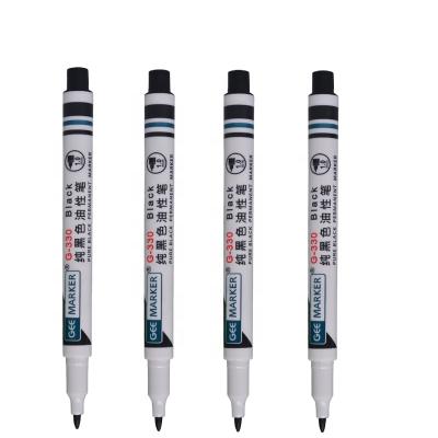 China 1.0mm G-330 blackhead promotional geemarker pen pure permanent oil resistant and waterproof for sale