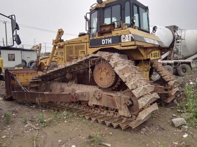 中国 CAT 3306のエンジンによって使用されるクローラーDozer D7H LGPの泥地トラックは5.9cbm刃容量に蹄鉄を打ちます 販売のため