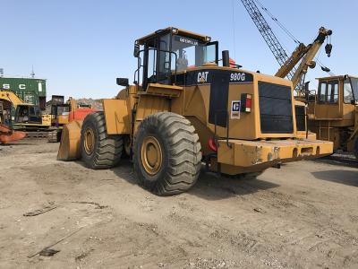 China A/Ckabine benutzte kompakte Rad-Lader/Caterpillar-Lader 980G Maschine CAT 3406DITA zu verkaufen