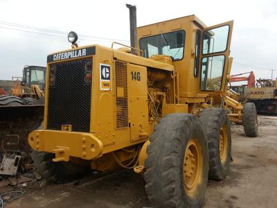 China Maintenanced Used CAT Grader ,  14G Motor Grader No Oil Leakage for sale