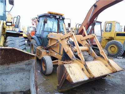 China A/C Cabin Used Backhoe Loader ,  580L Backhoe Loader Direct Fuel Injection for sale