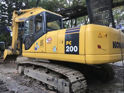 Chine Excavatrice hydraulique PC200-7 de KOMATSU d'occasion 2011 ans aucune fuite d'huile à vendre