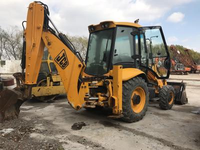 중국 1개의 물통 4WD A/C 오두막에 대하여 본래 페인트 JCB 3CX 굴착기 장전기 1.1cbm 물통 4 판매용