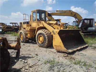 China 966E utilizó a los cargadores del CAT, cargador compacto 4 de la rueda 24V adelante/las marcha atrás en venta