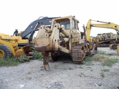 China Segundo mantenimiento original del pozo de la pintura de la niveladora D155A-1 de KOMATSU de la correa eslabonada de la mano en venta