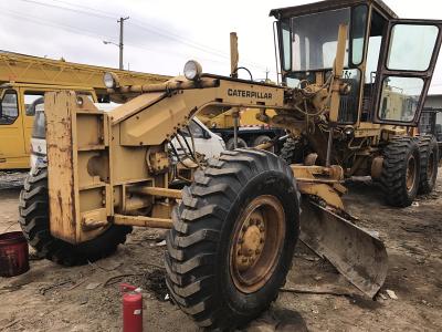 China Van de de Nivelleermachine12g Originele Verf van de schulpzaag Beschikbare Gebruikte KAT KAT 3306 Motor Nieuwe Banden Te koop