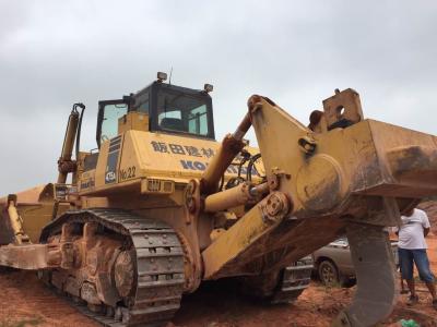 China Single Ripper Used KOMATSU Bulldozer , D475A-5 Komatsu Crawler Dozers A/C Cabin for sale