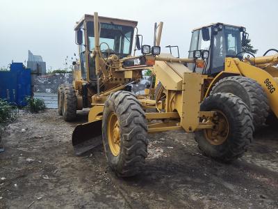 China Originele de Wegnivelleermachine 140H, Oude Caterpillar-Nivelleermachineskat 3306 Motor 185hp van de Kleurenkat Te koop