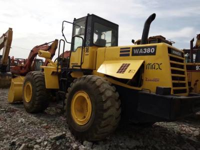 China 5 Ton Used KOMATSU Loader WA380-3 New Paint 2010 Year 6 Cylinders No Oil Leakage for sale