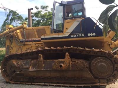 China Cilindros del poder 6 del motor de la niveladora 532hp de KOMATSU 375a de la correa eslabonada de la segunda mano en venta