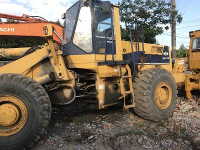 중국 앞바퀴에 의하여 사용되는 Komatsu 장전기 Wa470-1 일련 번호 21099 고유 색깔 판매용