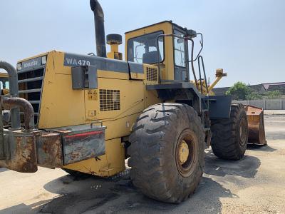 China Japão fez o carregador usado WA470-3 da roda de KOMATSU, carregador da roda de KOMATSU WA470 à venda