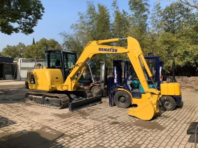 China JAPAN KOMATSU PC56-7 Excavator / Used Komatsu Mini Excavator 1.2m3 Bucket for sale