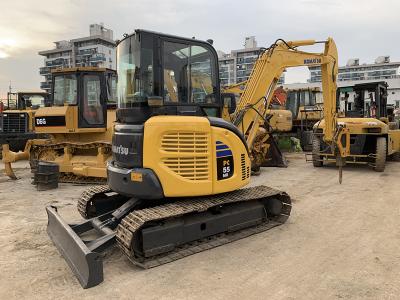 China 4 Graver van KOMATSU PC55 van de cilinders0.2cbm Emmer de 40hp Gebruikte Te koop