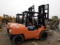 Κίνα Ύψος 4500mm η χρησιμοποιημένη Toyota 7FD50 ανύψωσης Forklift 5 τόνου προς πώληση