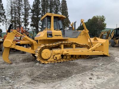 China D155 einzelne Trennmaschine Höhenflossenstation 314HP benutzte KOMATSU-Planierraupe zu verkaufen