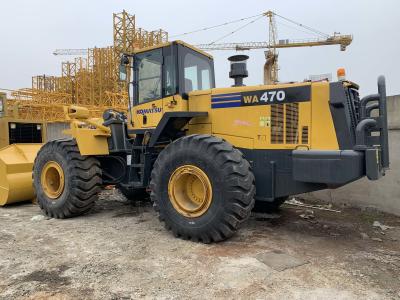 China El cubo del cambio 203KW 4.2cbm del poder utilizó el cargador WA470-6 de KOMATSU en venta