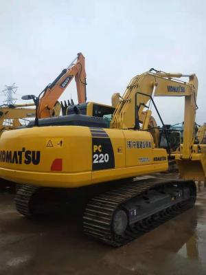 China 22 Ton Used KOMATSU pc220-8 Backhoe Graafwerktuig With 6 Cilinders Te koop