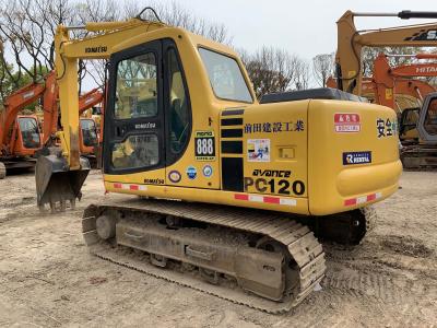 China Pc120-6 het 12T Gebruikte Graafwerktuig 85HP van KOMATSU met 4 Cilinders Te koop