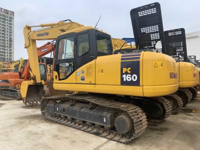 China Pc160-7 16 Ton Crawler Second Hand Komatsu Graafwerktuig 121HP Te koop