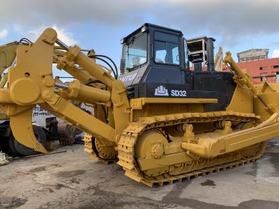 China 320HP enige Schulpzaag Gebruikte Kruippakjebulldozer met 560mm Spoorbreedte Te koop