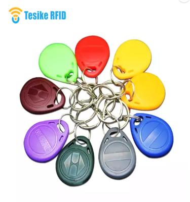 China Factory Price Customized Waterproof/Waterproof TK4100 Programmable 125khz Smart RFID Keyfob Door Access Control for sale