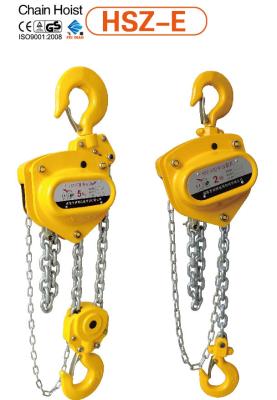 China MANUAL CHAIN PULLEY BLOCK for sale