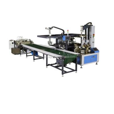 China Automatic CLOTHING Rigid Box Making Line For Souvenir Box for sale