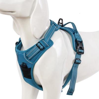 China Wholesale Padded Mesh Dog Lift Harness Beloved Metal Chain Dog Harness Beloved Dog Harness for sale