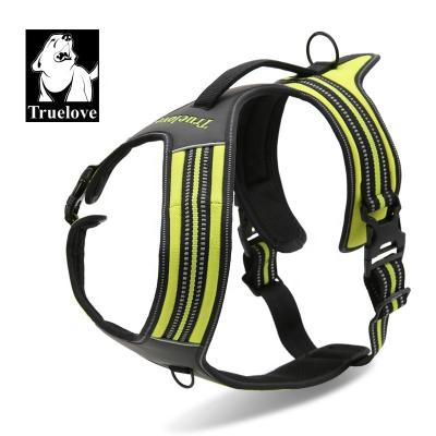 China Viable Adjustable Step In Nylon Armor Obstruction Beloved Safety Harness Free Tactical Dog Pulling Harness for sale