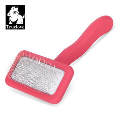 China Portable Lightweight Pet Beloved Dog Hair Removal Comb Cat Massage Grooming Tool Steel Viable Dog Grooming Comb for sale