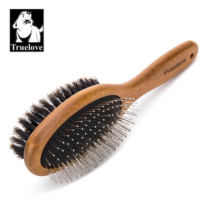 China Wholesale Viable Beloved 2 in 1 Pet Hair Brush Cats Dogs Accessories Hair Hangers Multifunctional Cat Dog Pet Fur Brush for sale