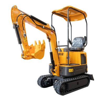 China XN08 Mini Wheeled Excavator , 0.8 Ton Mini Excavator for sale