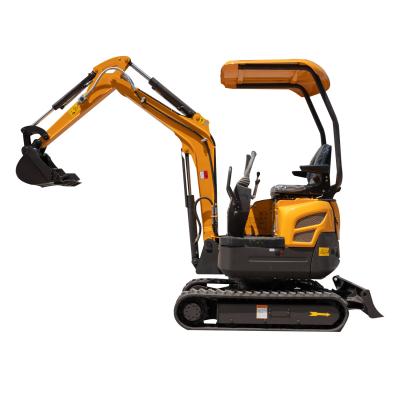 China XN16 Mini Excavator hidráulico 1,6 toneladas con garantía de 1 año en venta