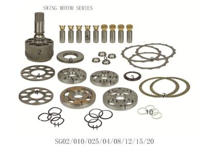 Chine Pièces de rechange hydrauliques d'Assemblée de moteur d'oscillation de SH120-3/3A SG02/04/08/12/15 LJ016070 à vendre