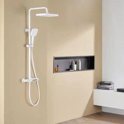 China With Hot And Cold Shower Hand Shower Bathroom Stainless Steel Diverter Set for sale