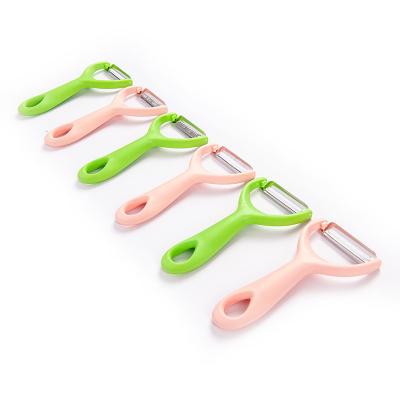 China Viable Peeler Beam Knife Shredded Potato Peeler Multifunctional Household Kitchen Stainless Steel Peeling Knife for sale