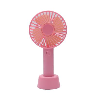 China Mordern 2021 Stylish Concise Small Portable Pocket Fan Hand Fans Hand Held Fan With Built-in Battery for sale